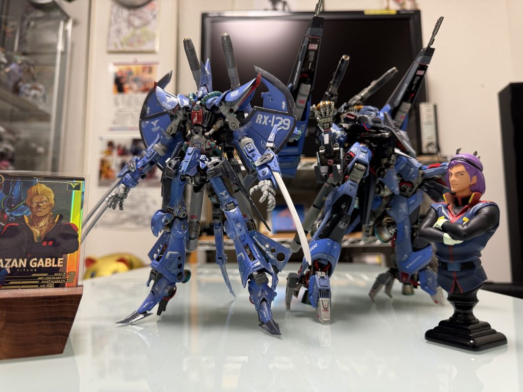 メッサーラと一緒に、シロッコ軍団参上！