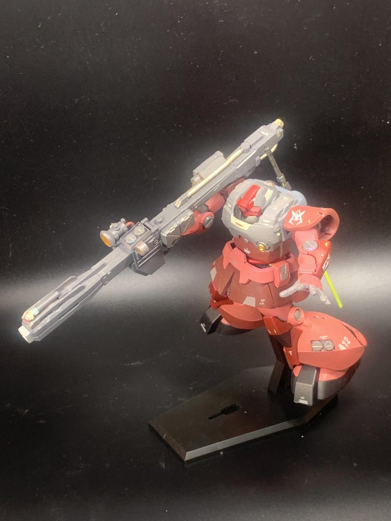 リックドムと言えばビームバズーカですよね。