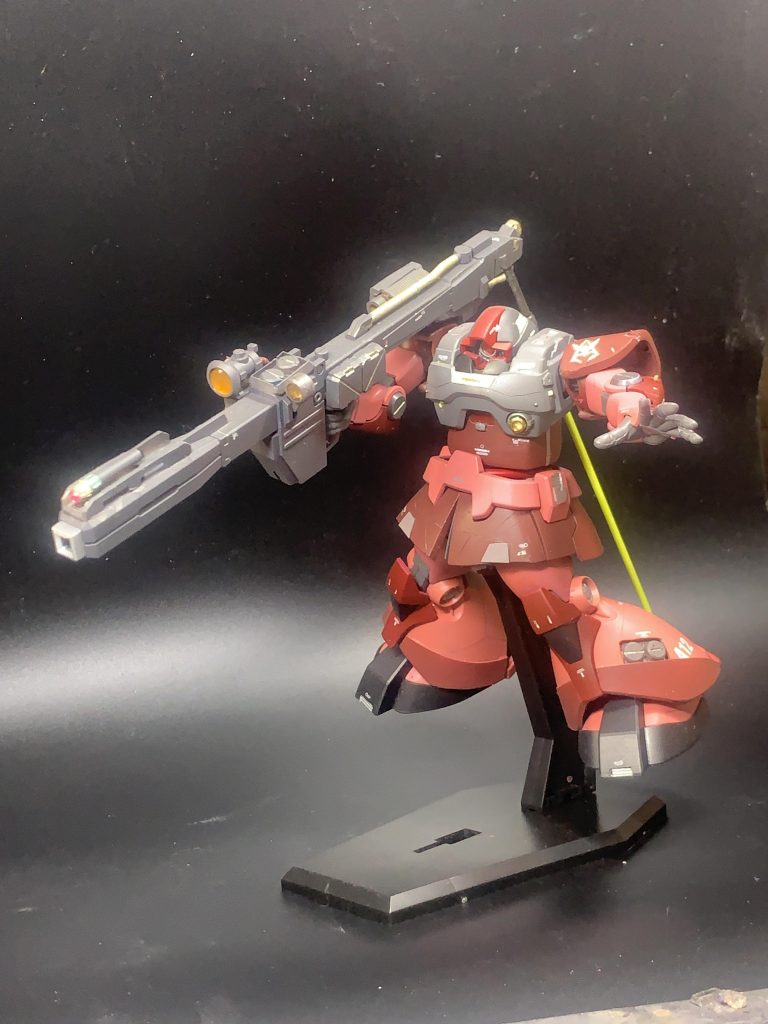 カラーリングはオリジナルの配色をいたしました。