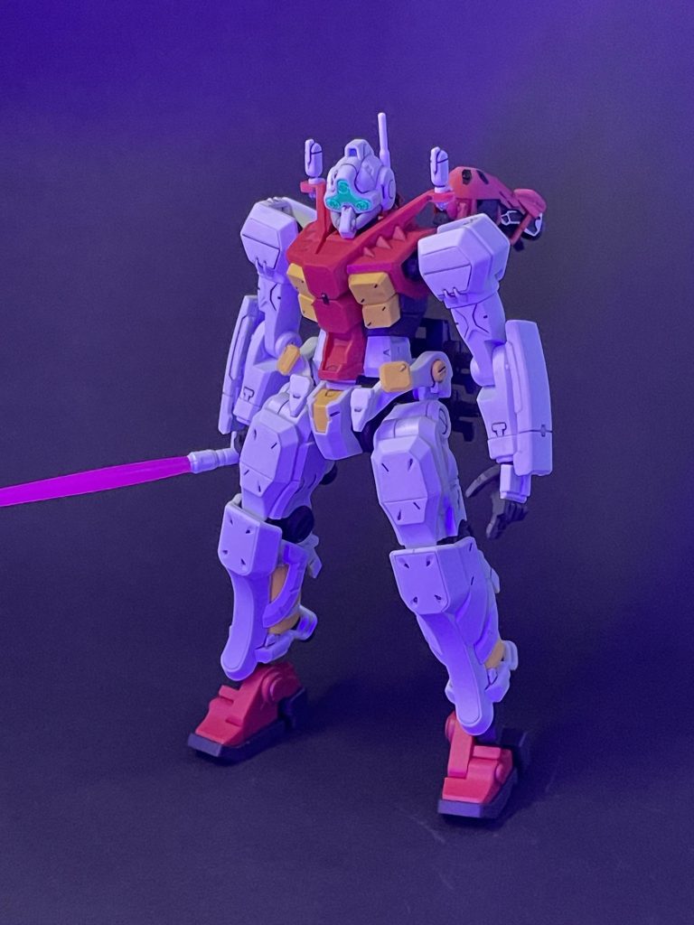 uvライト当てるとこんな感じ。