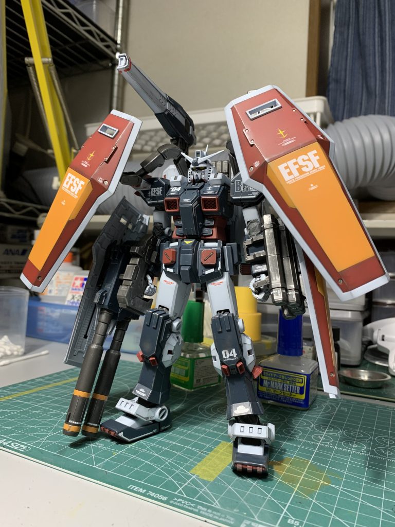 MG フルアーマーガンダム　サンダーボルト