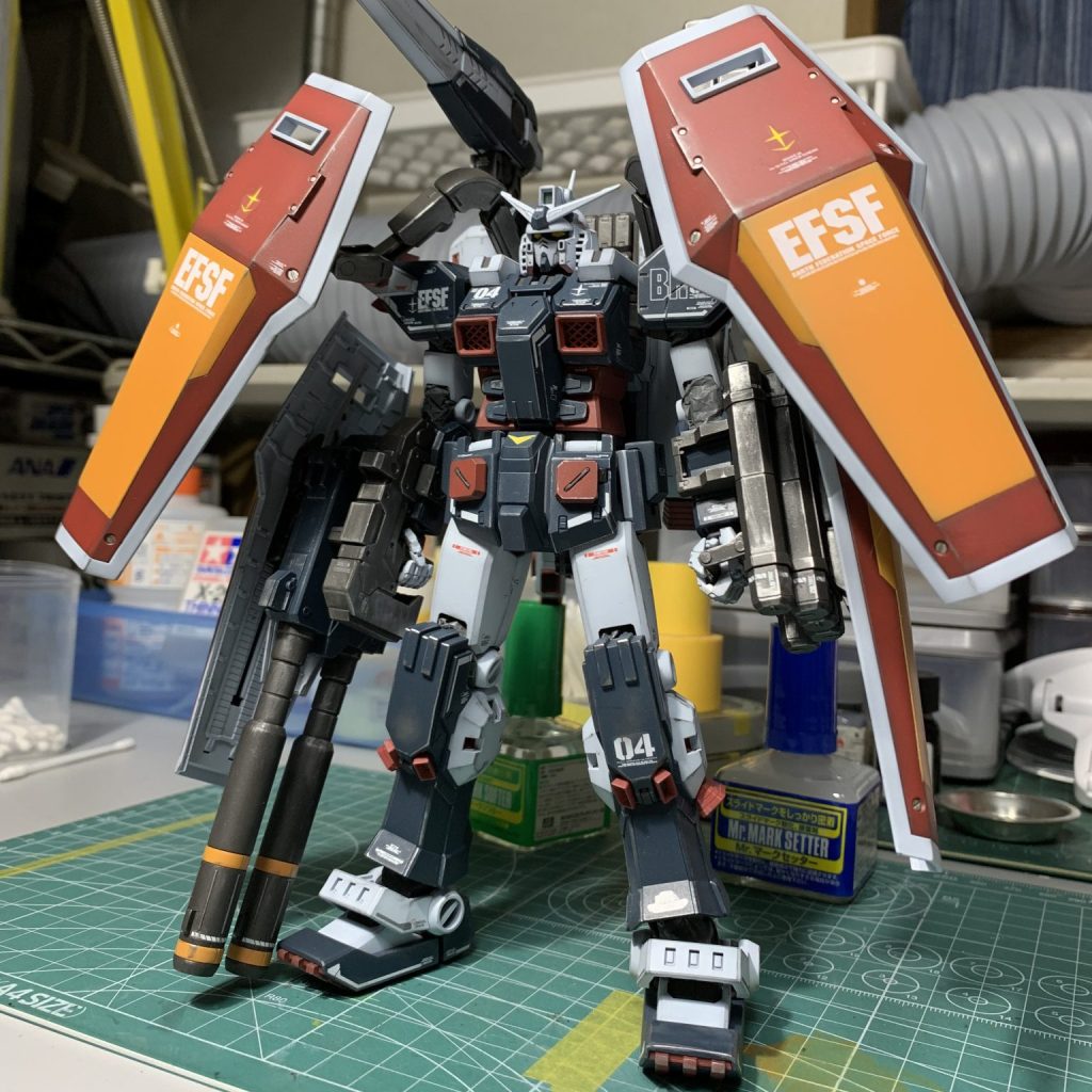 【3点セット】MG　ガンダムサンダーボルト MG 1/100 フルアーマー・ガンダム Ver.Ka（GUNDAM THUNDERBOLT版