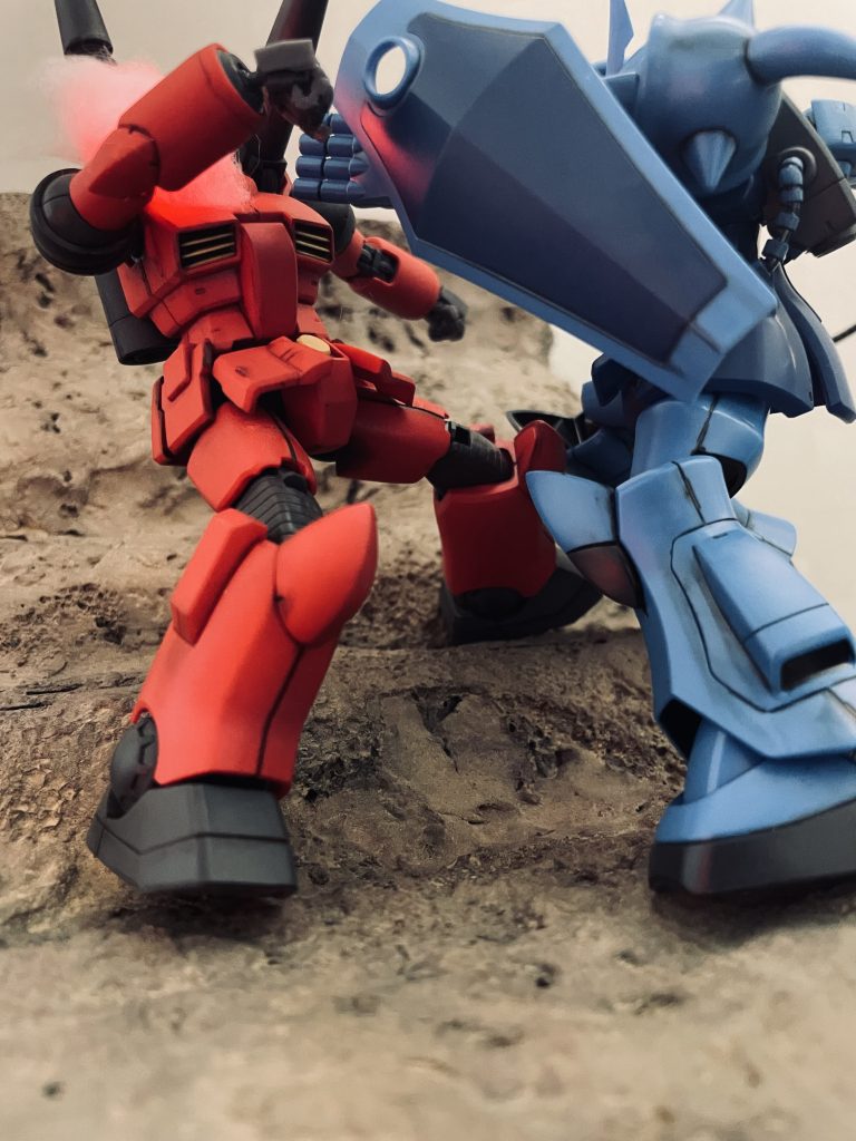 別のベース上で同じ場面を演出したものです。