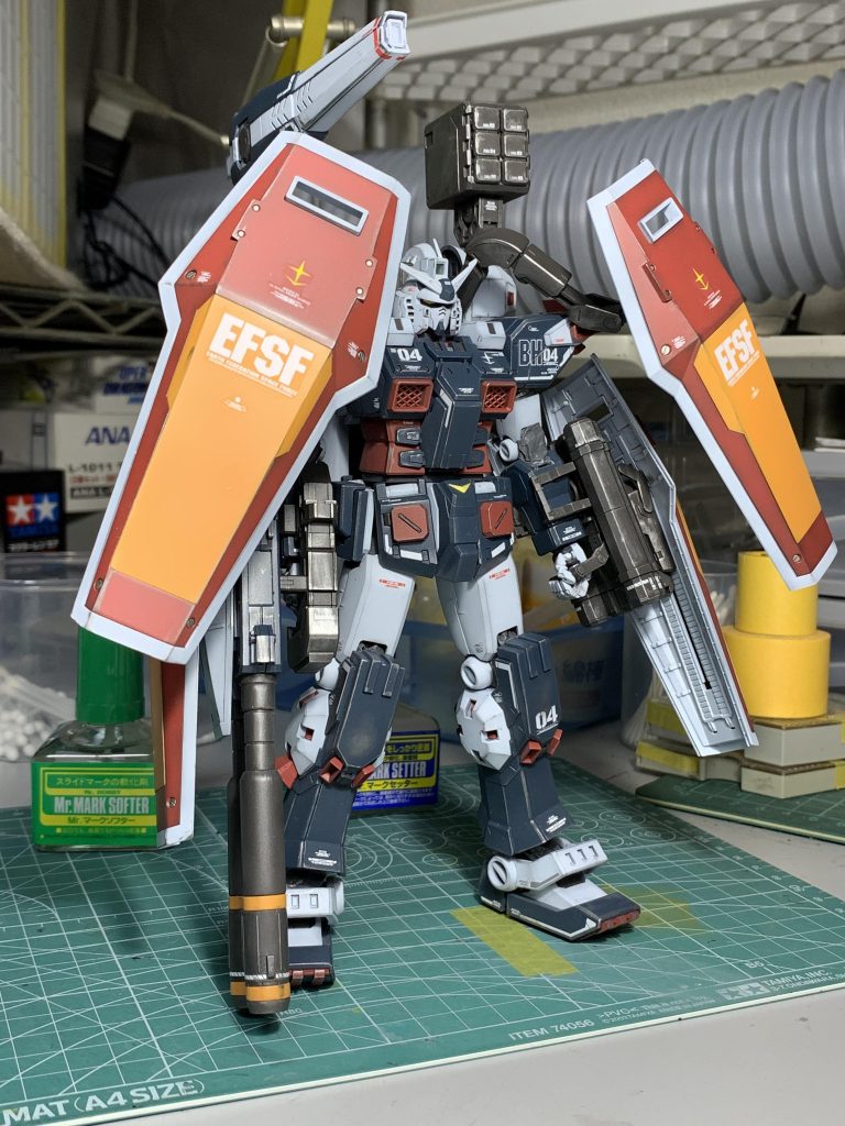 MG フルアーマーガンダム　サンダーボルト–2枚目/制作者：SHIN
