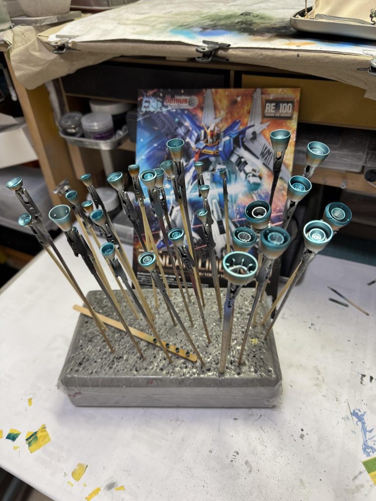 約30個のバーニアを使いました。