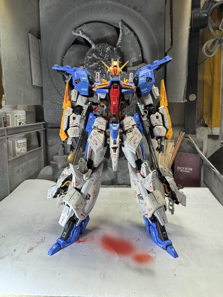 デカール貼り直後。