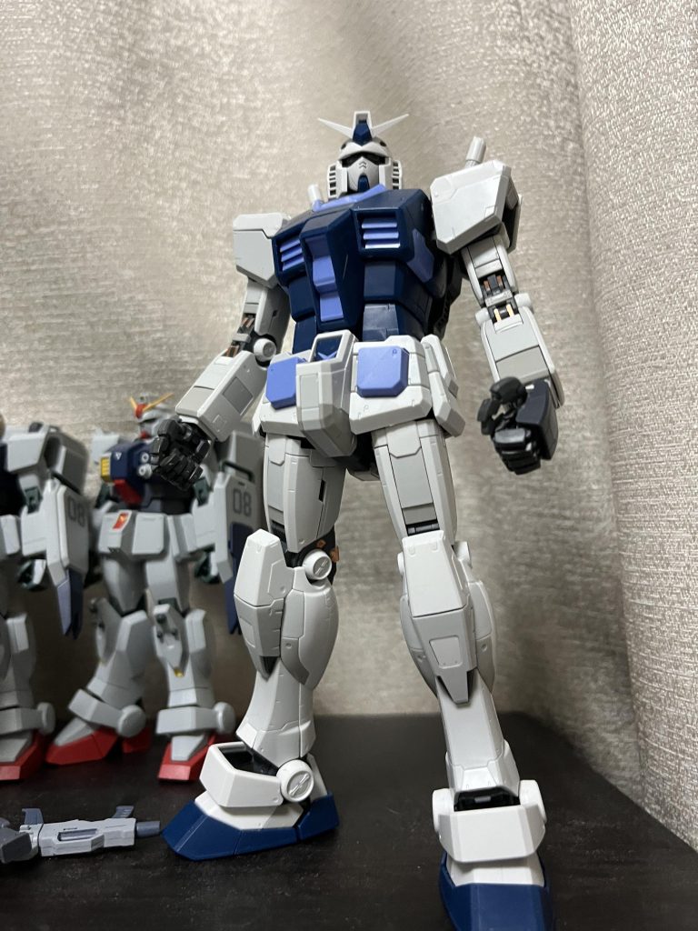 デカール貼る前の状態地味にこういう状態で素立ちが一番好きかも。カラーリングも非常にいい。