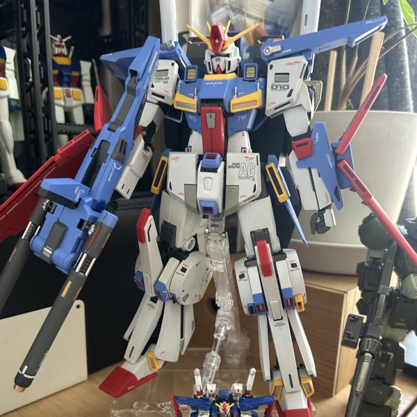ガンダムアーティファクト ZZガンダム＆Gフォートレス｜むすも