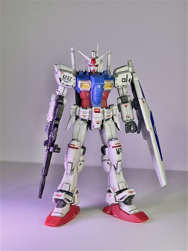 HGUC GP01 ガンダム試作1号機 ゼフィランサス
