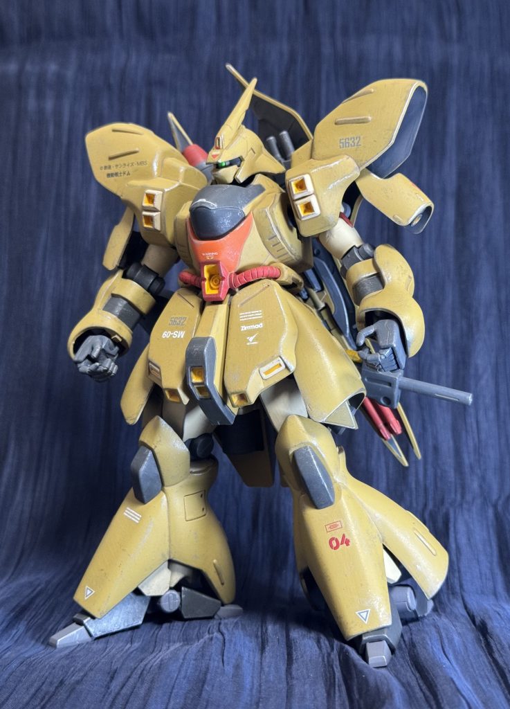 旧キットサザビー改造(陸戦型風サイコマシン)