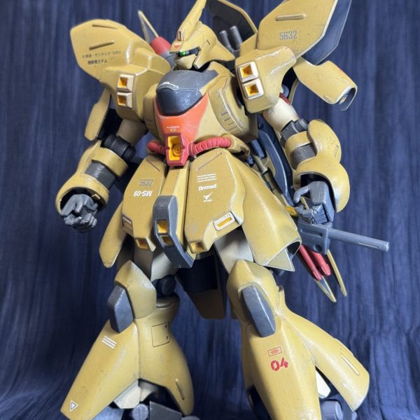 旧キットサザビー改造(陸戦型風サイコマシン)