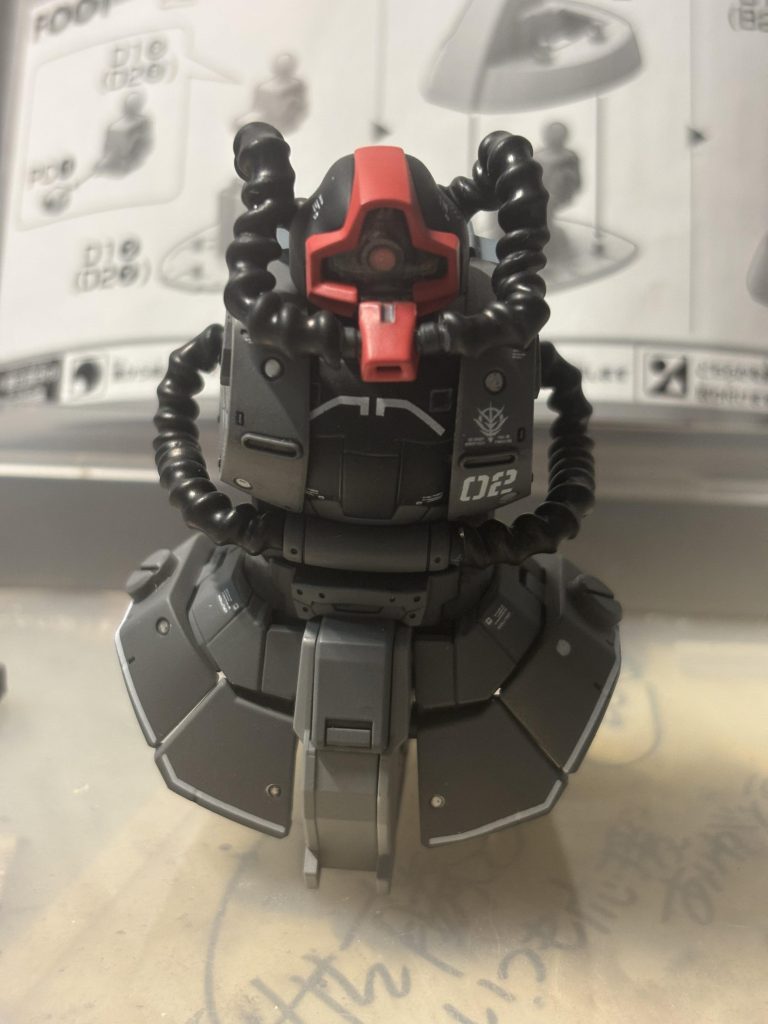 HG ドム試作実験機 (機動戦士ガンダム THE ORIGIN)–6枚目/制作者：@ryota_modeling