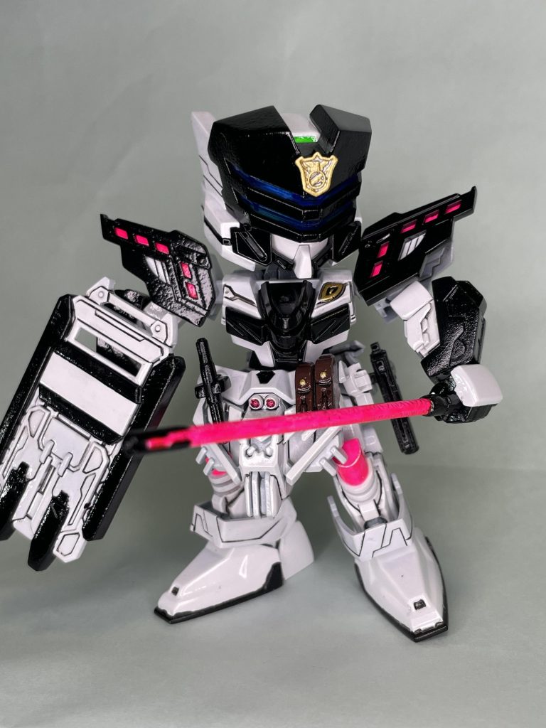 ヴェルデバスター隊員・日本警察仕様–2枚目/制作者：D-SK