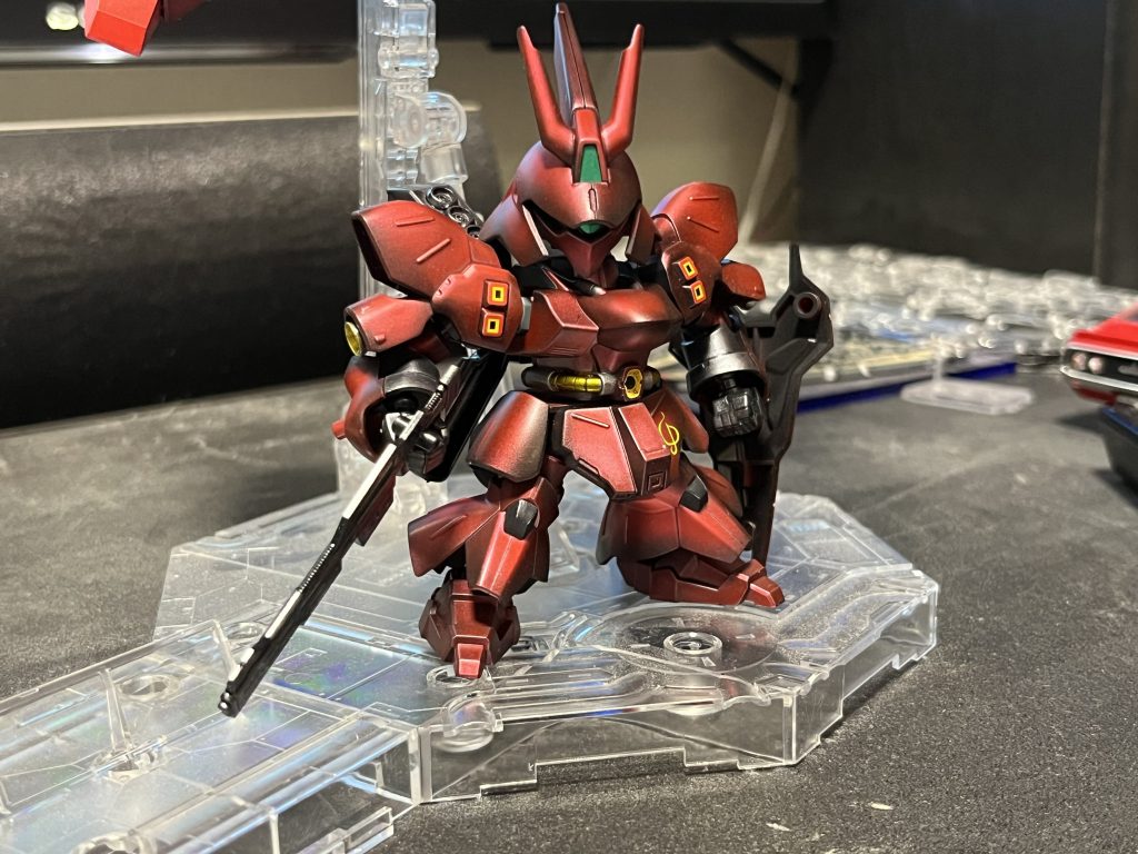 シール、デカール貼ったら上からクレオス182スーパークリアつや消し最後にバーニヤとパイプにクリアイエロー筆塗りして完成です！　