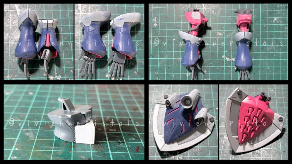アーティファクトのデザインを参考にディテールアップをするにあたって拘った箇所になります。