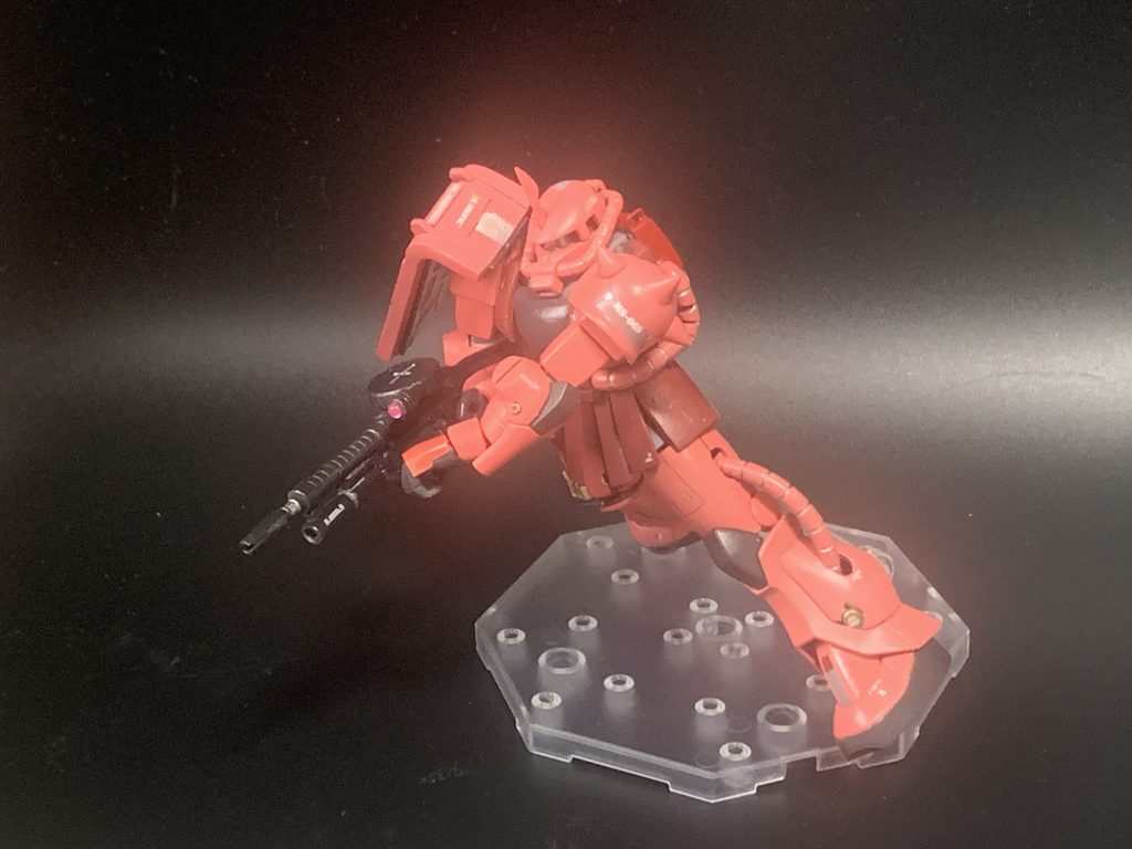 ザクをはじめHGでも本当に出来がいいです。バンダイさんに感謝です。