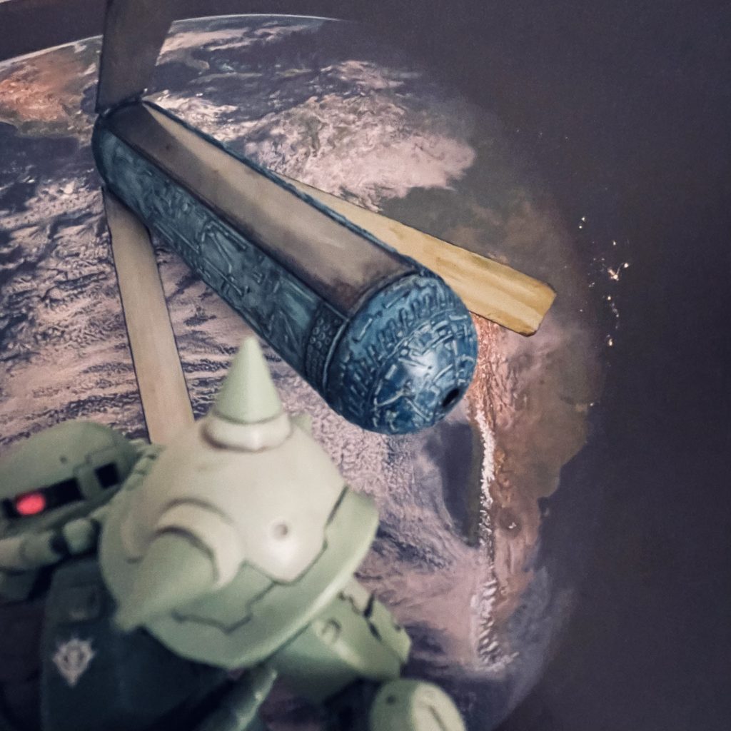 ザクを正面に向けたバージョン。