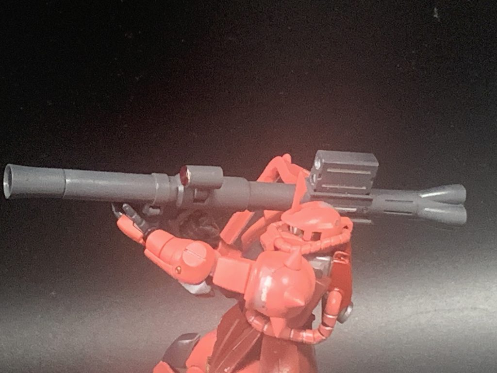 サイドショット。このバズーカ本当にカッコイイですね。