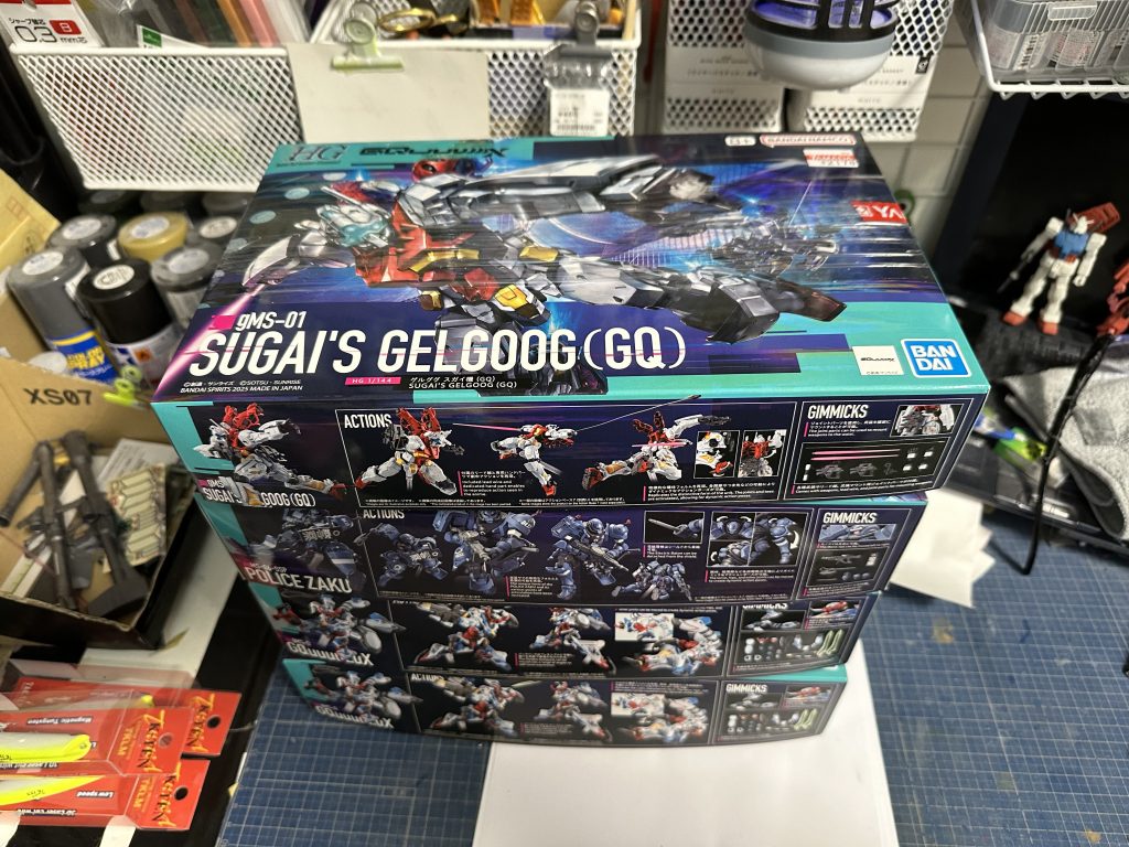 作品名：gＭＳ-０１ゲルググ<p>ＨＧＵＣ、gＭＳ-０１(スガイ機)買えたよ。 変に気張らず地元の店舗で少数だけど入っていた。 月末もこのテでいこう！ 買えることは買えるけど、ＧＷ１０『連勤』の真っ最中＆母親が亡くなったばかりで、組み立てる時間がない(Ｇ […]</p>