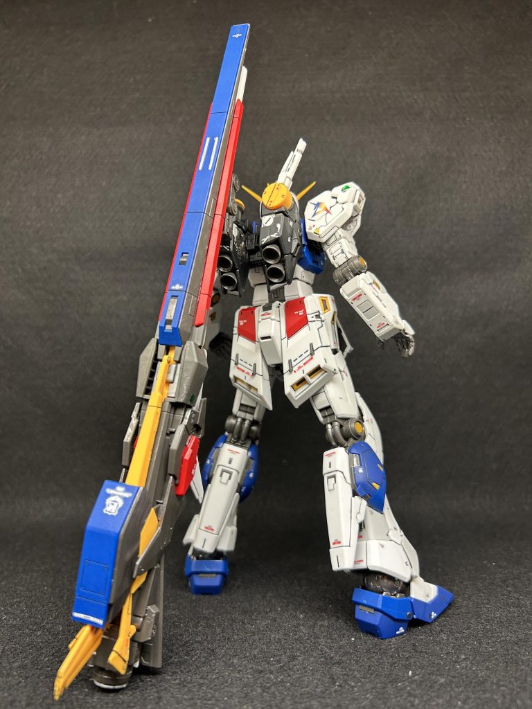 ランナーのまま全工程！RG福岡νガンダム完成！–3枚目/制作者：蒼井結目