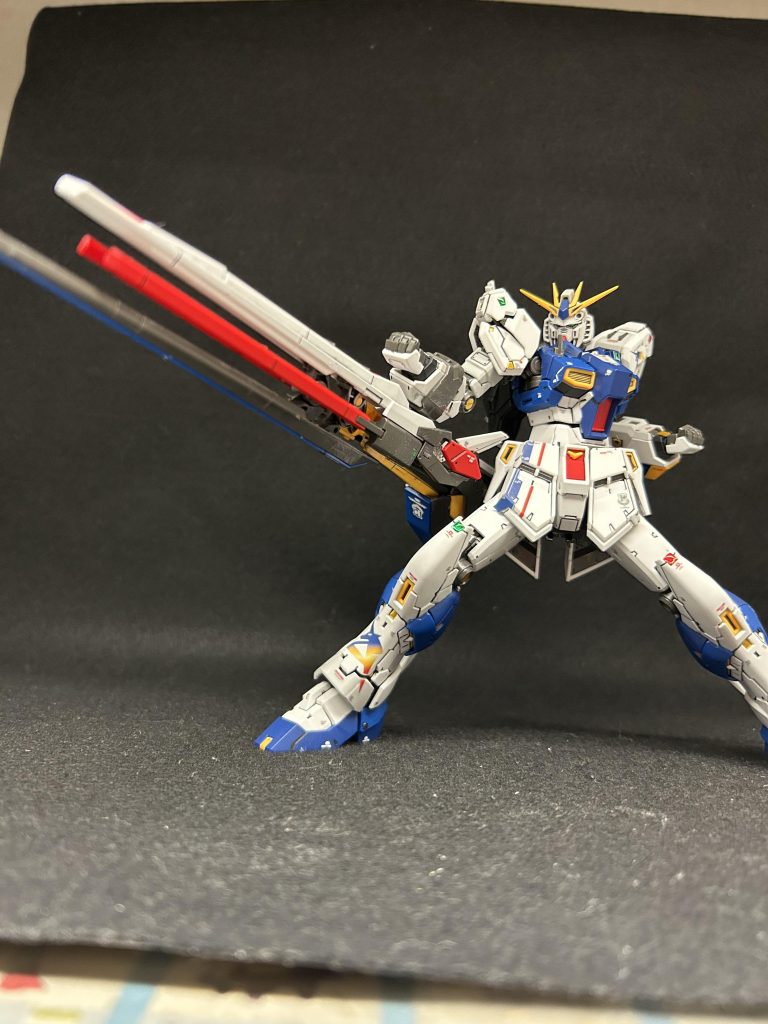 ランナーのまま全工程！RG福岡νガンダム完成！–6枚目/制作者：蒼井結目