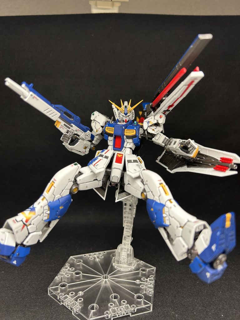 ランナーのまま全工程！RG福岡νガンダム完成！