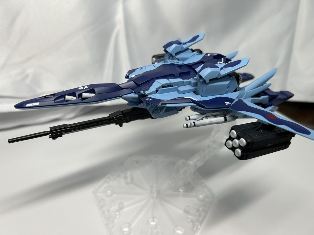 供与された「デルタプラス」は将来あるべき国産可変MS開発を目指す〇菱重工が提案する様々なコンセプトプランを実証する実験機とされた