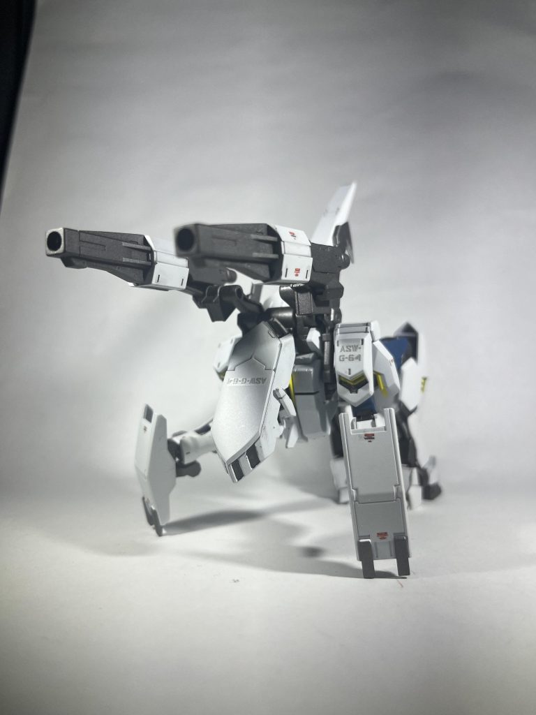 砲撃モード本来ロングバレルキャノンの為のモードですがショートでも健在。