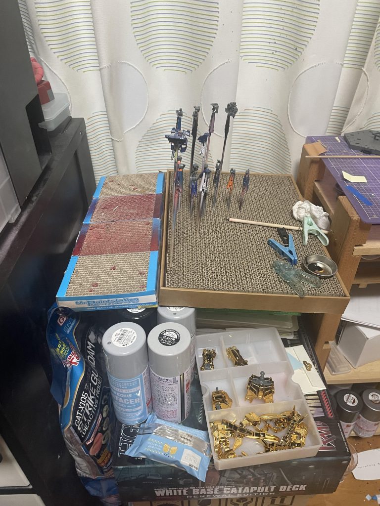 1️⃣塗装中なう