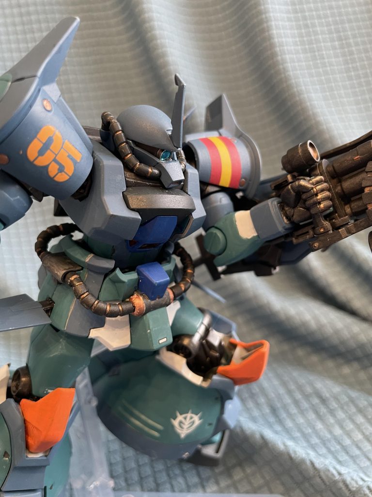 筆塗り楽しいですね。色は感覚的に塗り分けてるので、特に意味はありません（笑）