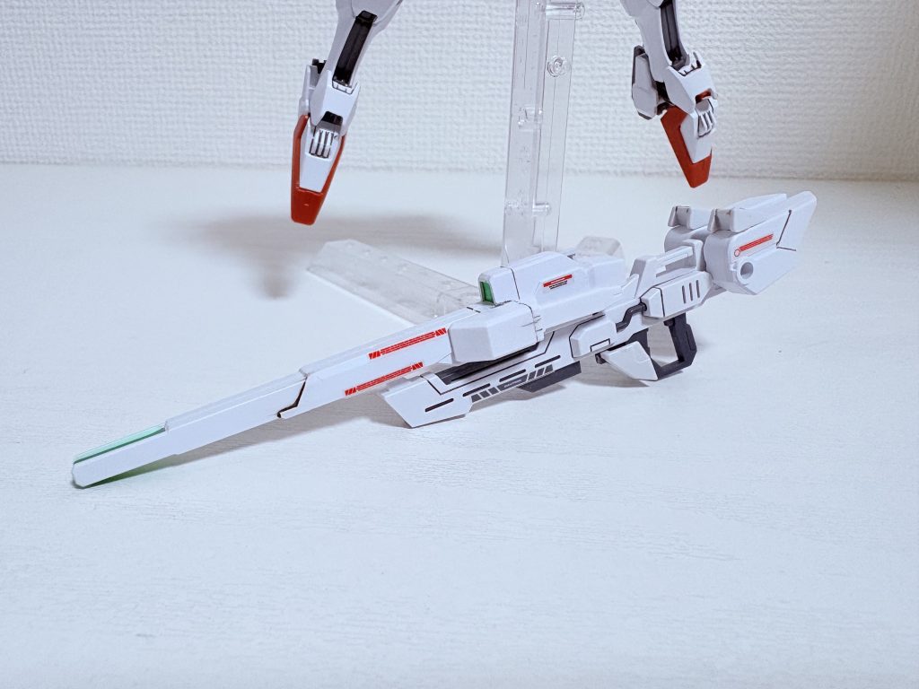 そして追加レールガンを装着。｢キャリバーンバレット｣安直ですが、安直でいいんです。バランスも珍しくまとまり、大型手持ち武器としていいバランスになりました。