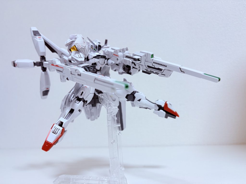 ロッドライフル＋バレットを照射！こう見ると、やはりバレットの情報量も良いですし、ロッドライフルもデカールでいい感じですね。