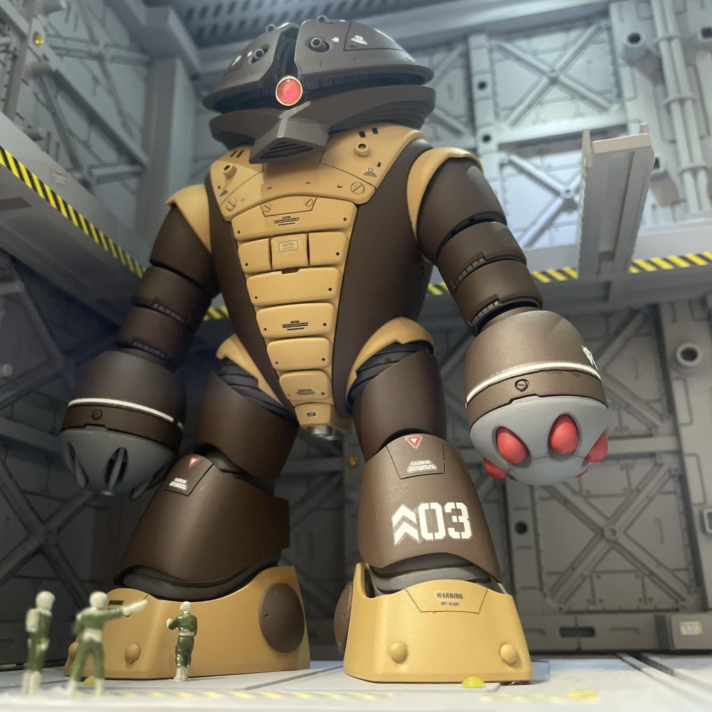 アオリからのショット腕を延長パーツ2個づつ装着してあります。このバランスが私的には一番しっくり来るスタイルでした。 