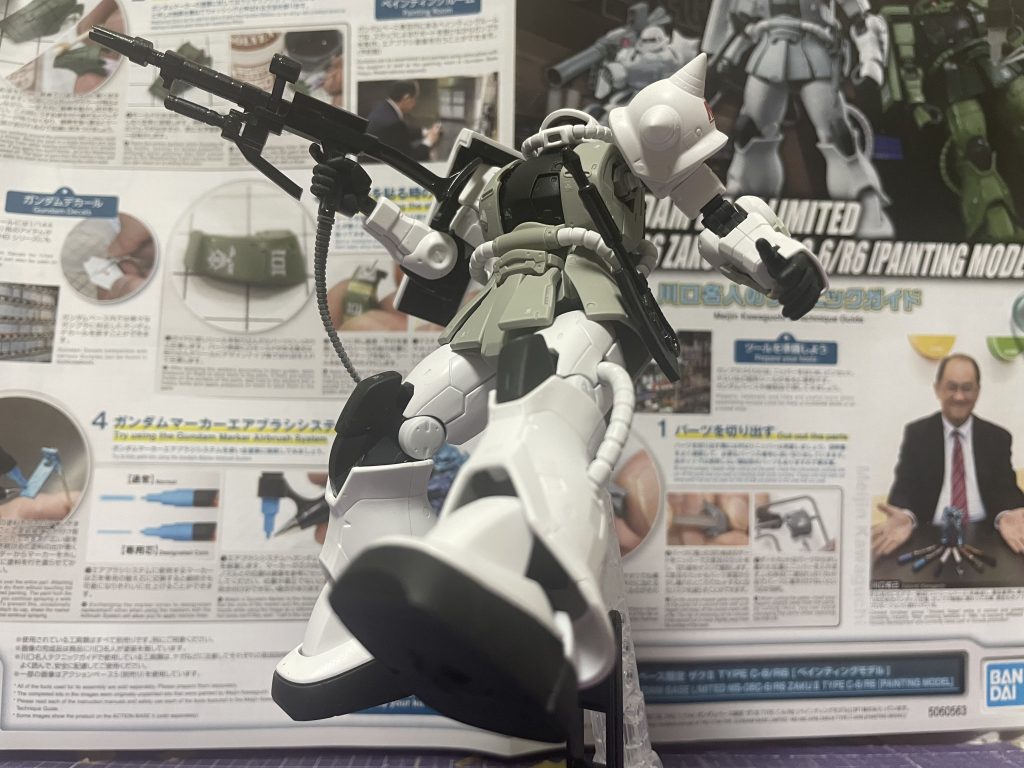 MS-06/ザクⅡ アナハイム社警備仕様〔正式名ペインティングモデル・ザクⅡTYPE C-6／R6〕【リアル＋パルスアレンジカラー】