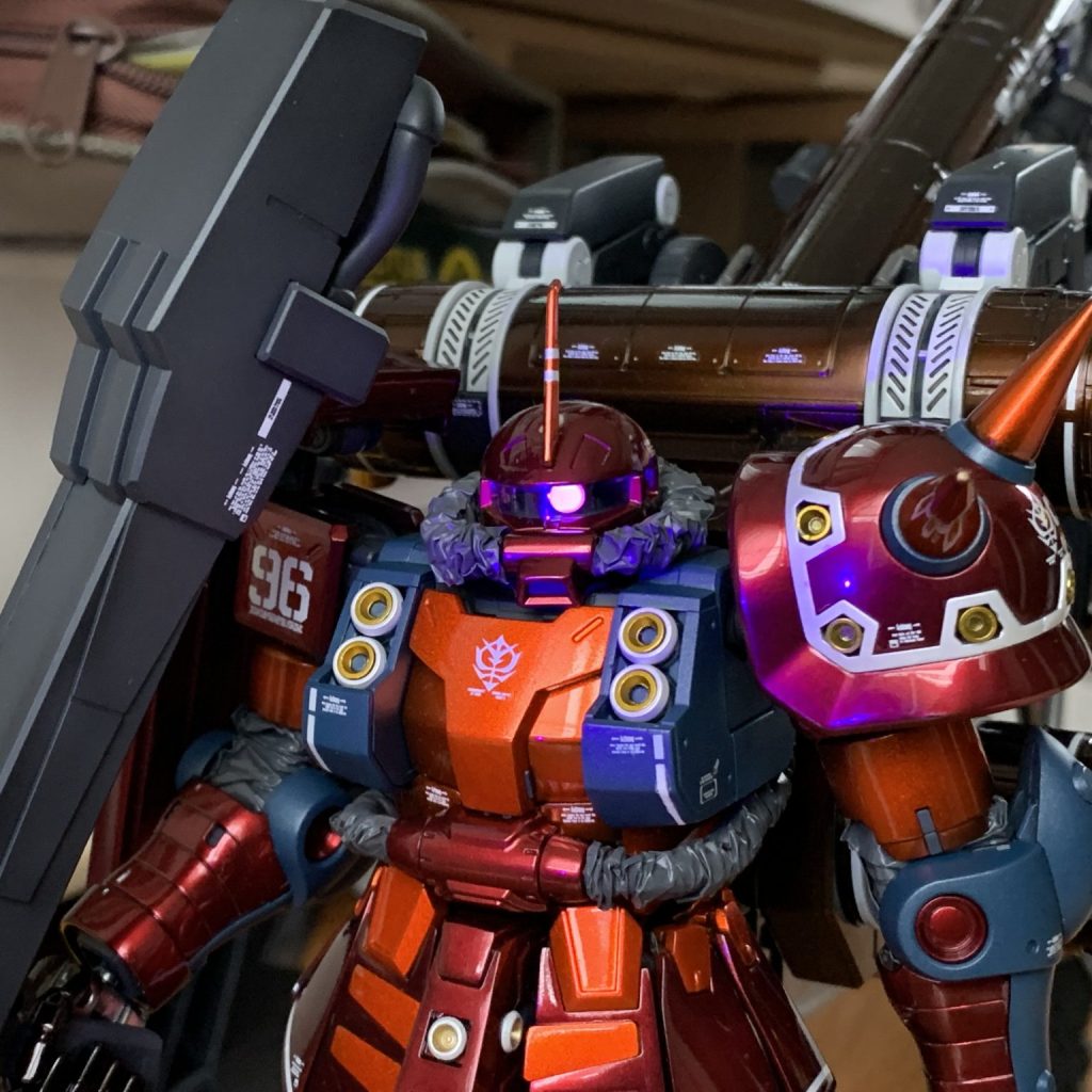 Yahoo!オークション - MG 1/100 高機動型ザク サイコザク