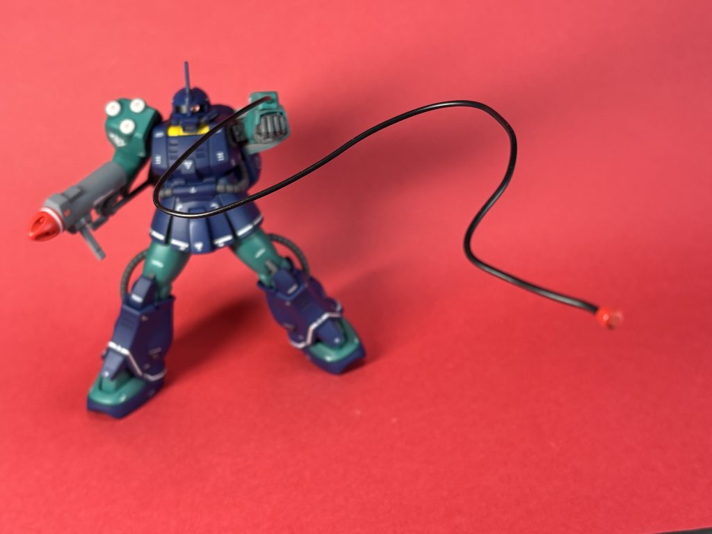 ワイヤー長い。