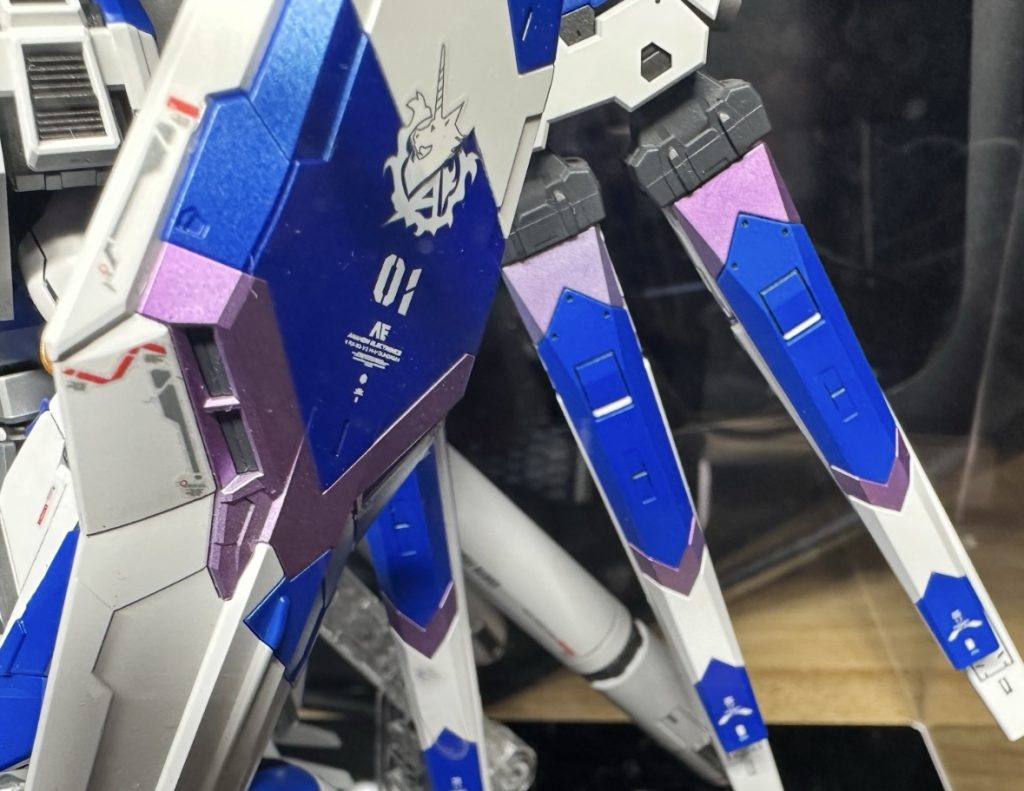 水色の箇所はなんやかんやで薄い紫になりました