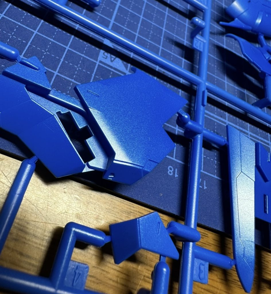 結構好きな青に出来ました✌️