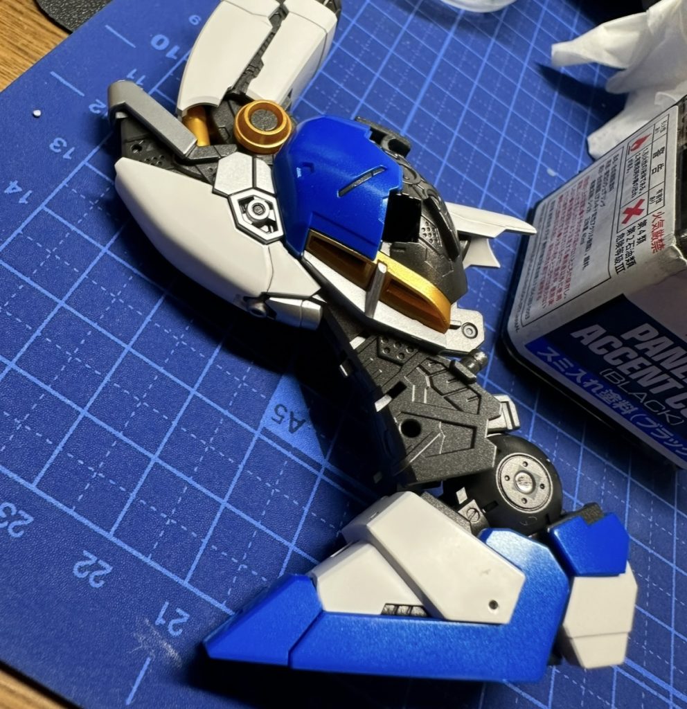 組み立て途中内装までかっこよくて感動しました