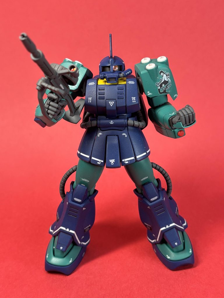 ザクマシンガン借りた。