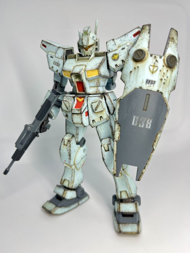 HGUC ジムカスタム–2枚目/制作者：Showa
