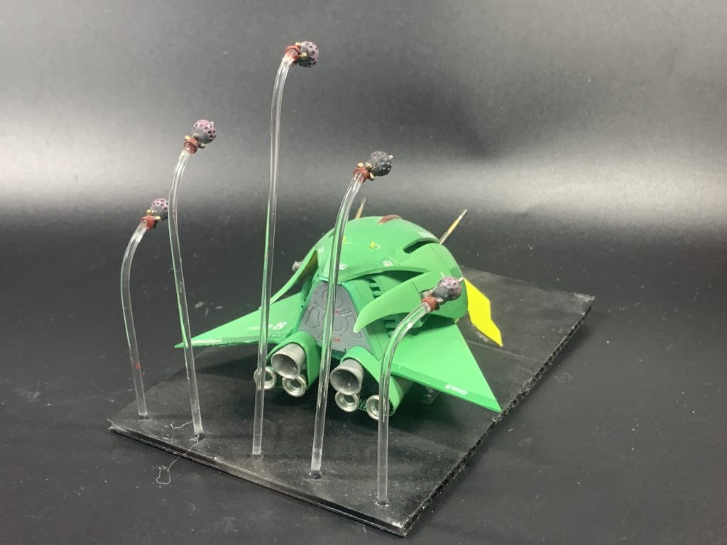 斜め後ろからのショット。