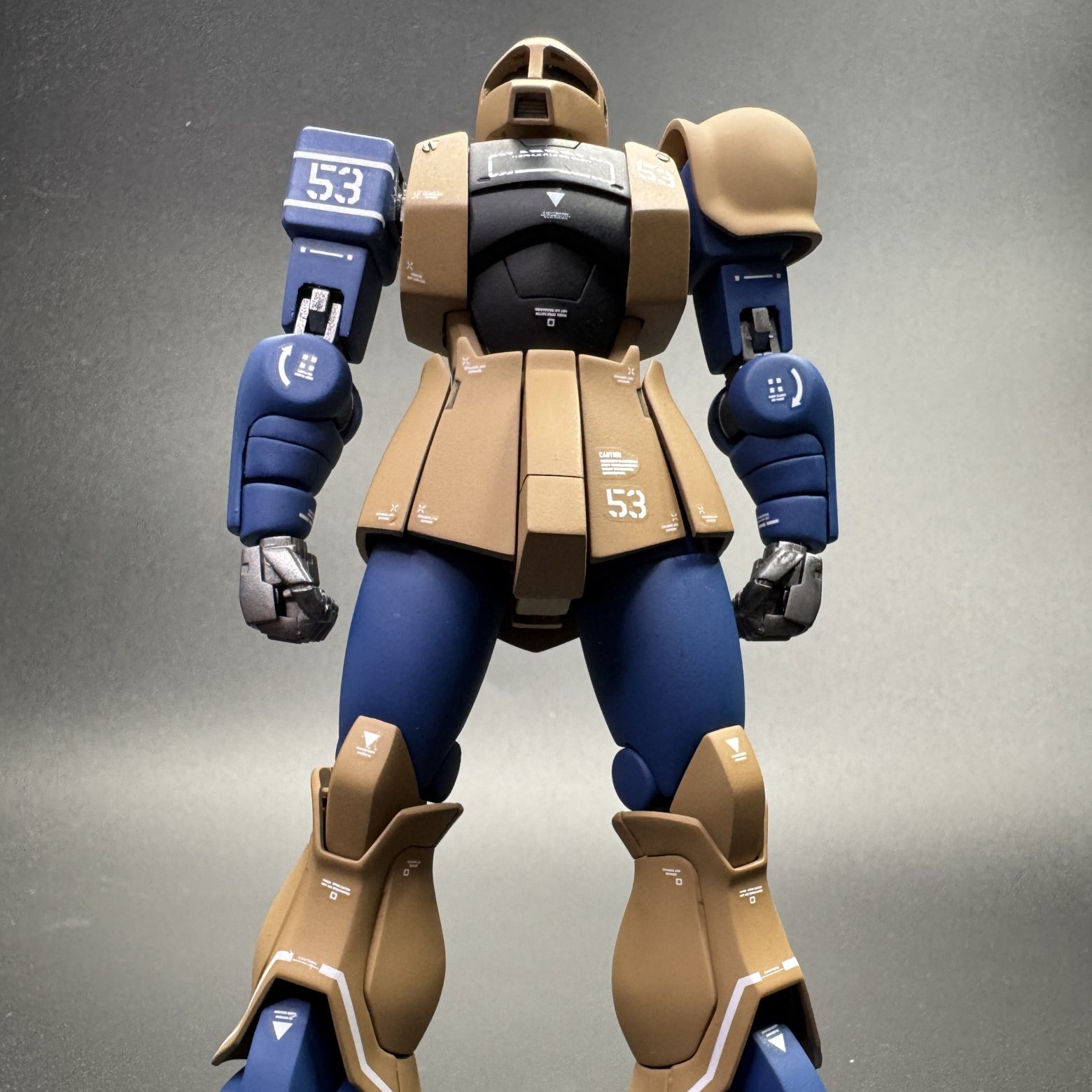 HG 旧ザク リアルタイプカラー ミキシング｜studyINGさんの