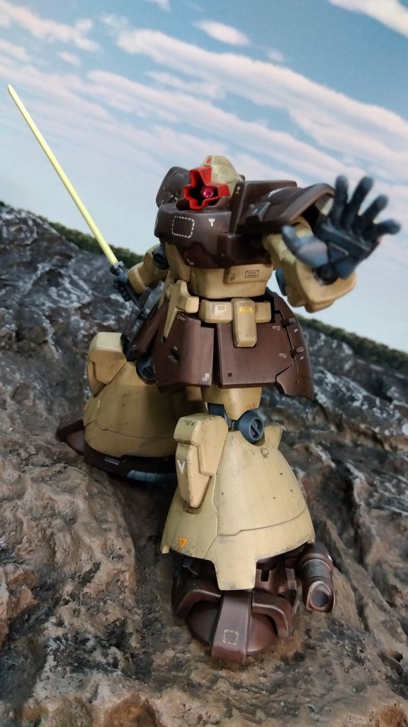 ドムらしいポーズ