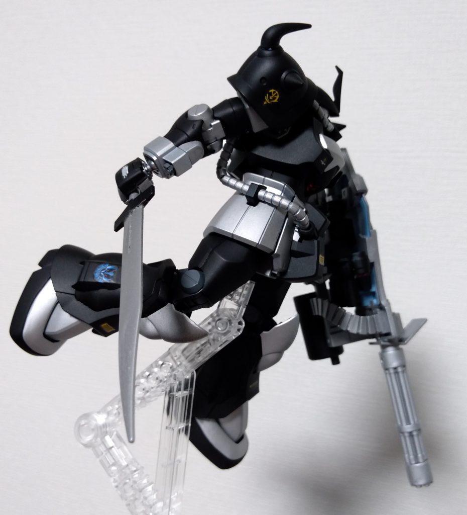 15年ぶりのガンプラはHG グフカスタム–3枚目/制作者：アキです。