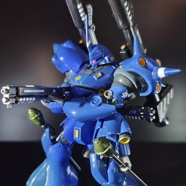 「さあ来い、戦い方を教えてやる」ガンプラ　完成品　1/100　MG　ケンプファー さあ来い、戦い方を教えてやる」ガンプラ 完成品 1/100 MG