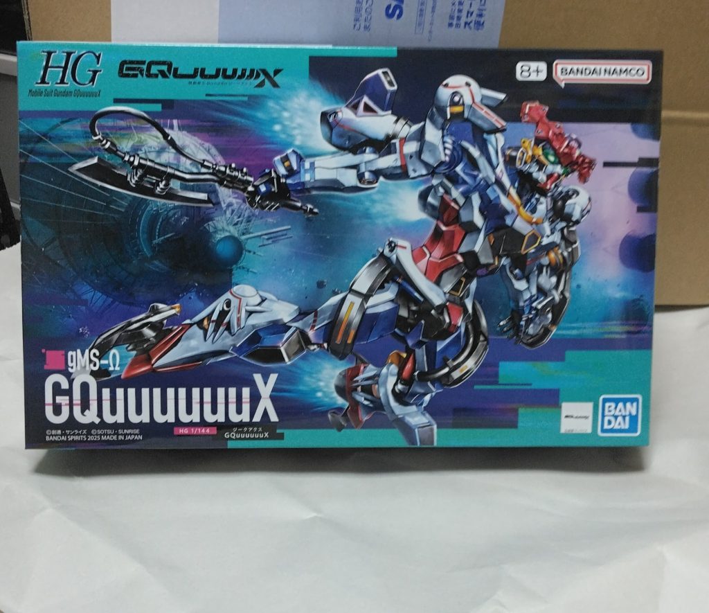 作品名：GQUUUUUX<p>奇跡的に買えたジークアクス 新作ガンダム買ったの何年ぶりだろう</p>