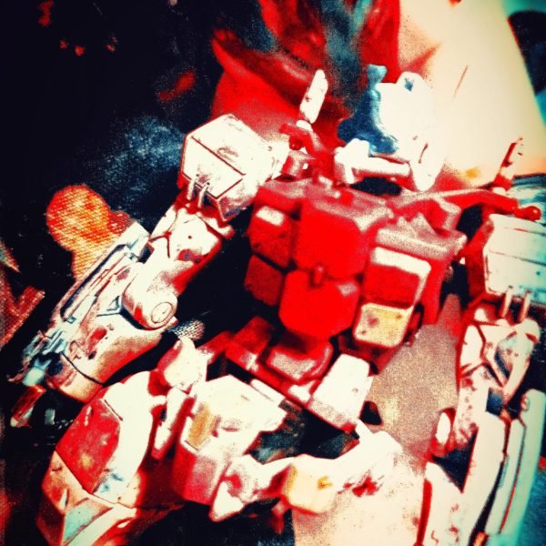 ジークアクス　ゲルグ・グフカスタム　制作中　進捗度5%