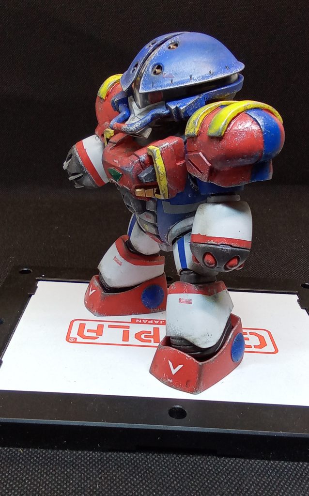 肩幅アップで迫力がでました