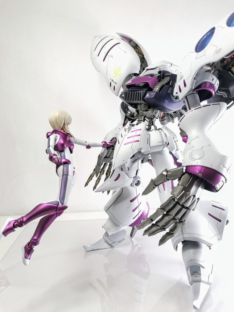 MG キュベレイダムド｜もりそば重工業さんのガンプラ作品